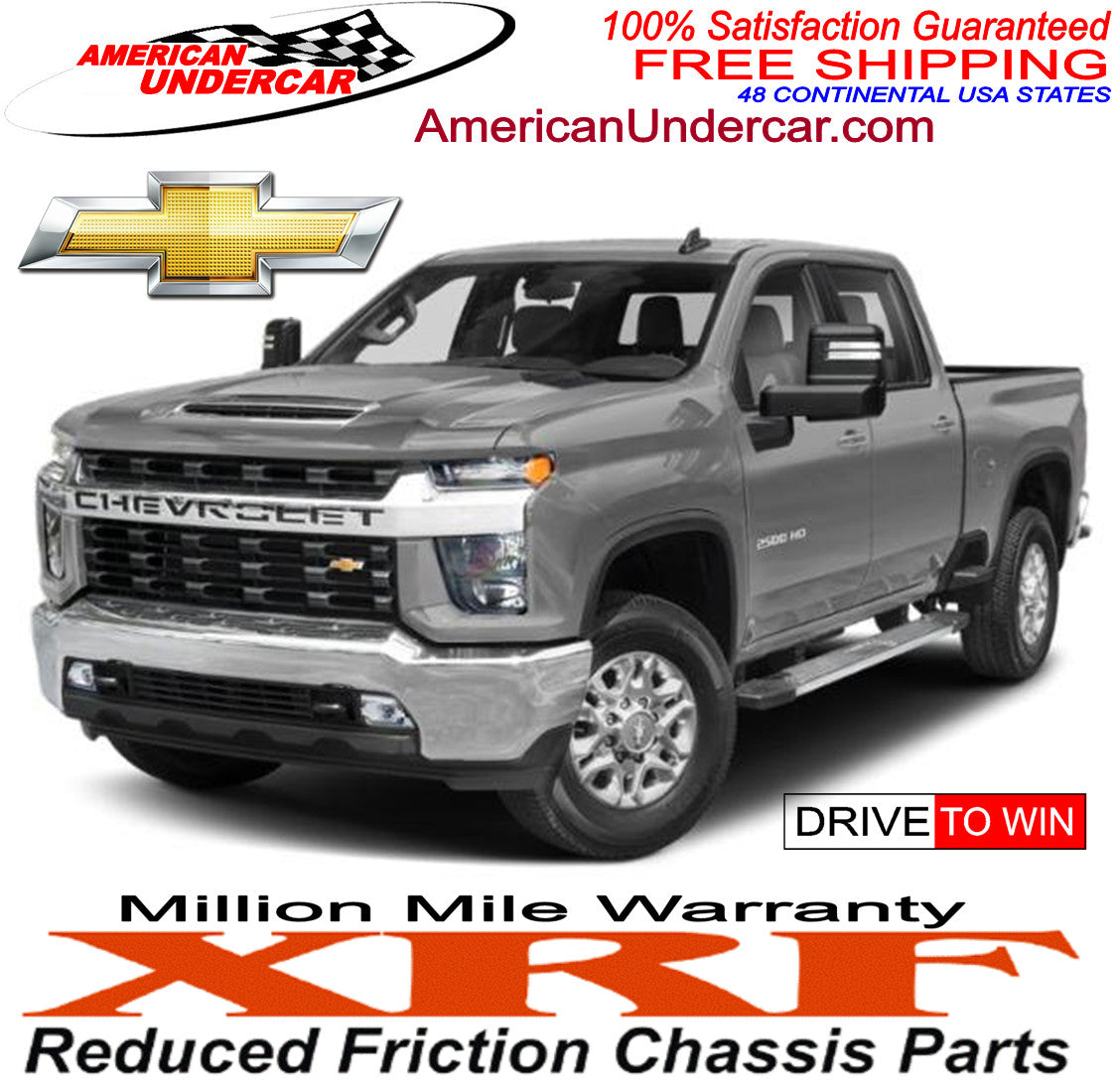 XRF Steering & Suspension Kit Chevrolet GMC 1500 2014 - 2016 for Aluminum Arms