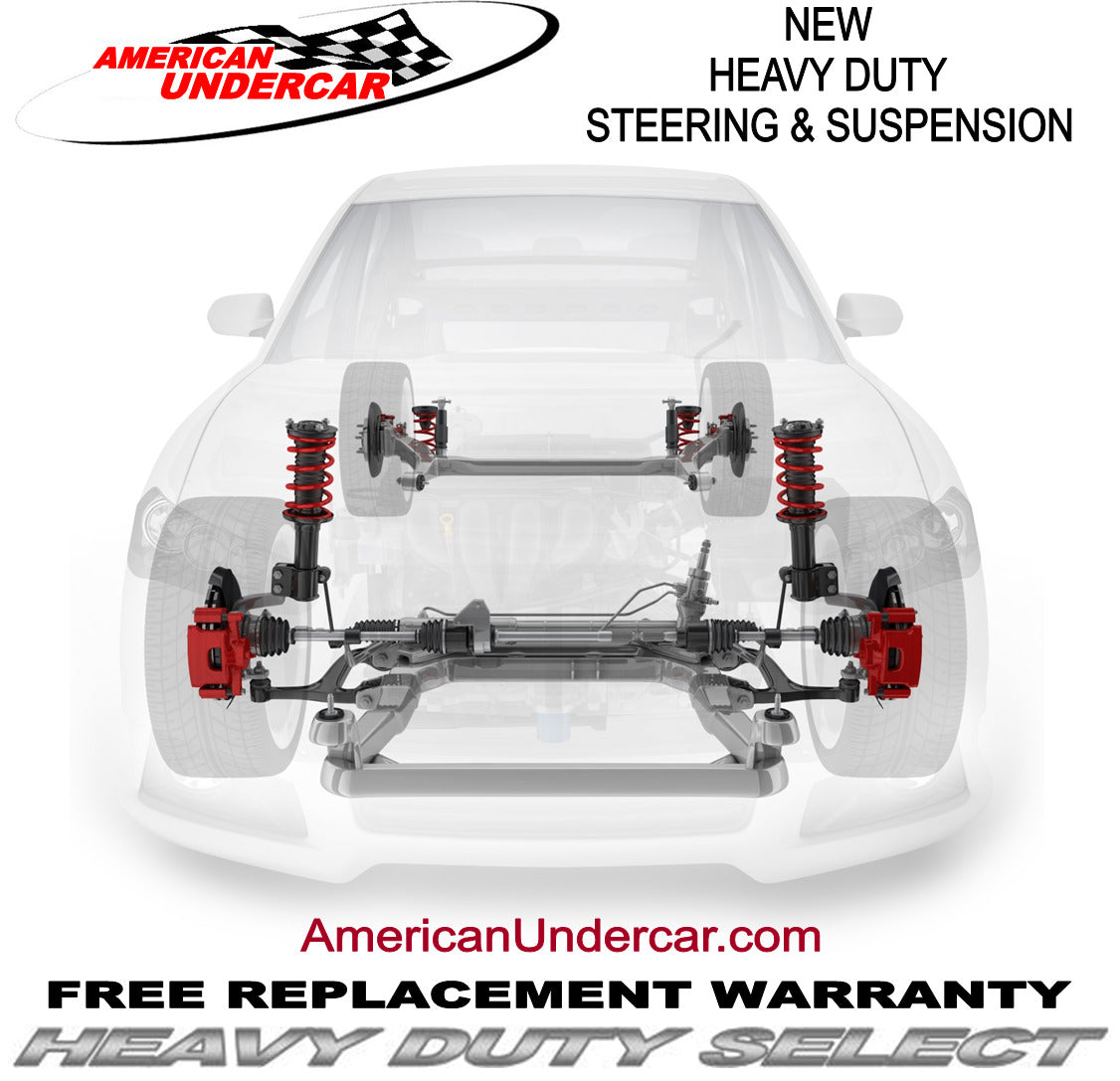 HD Drag Link Tie Rod Steering Suspension Kit | 2008-2019 Ford E350 Super Duty DRW