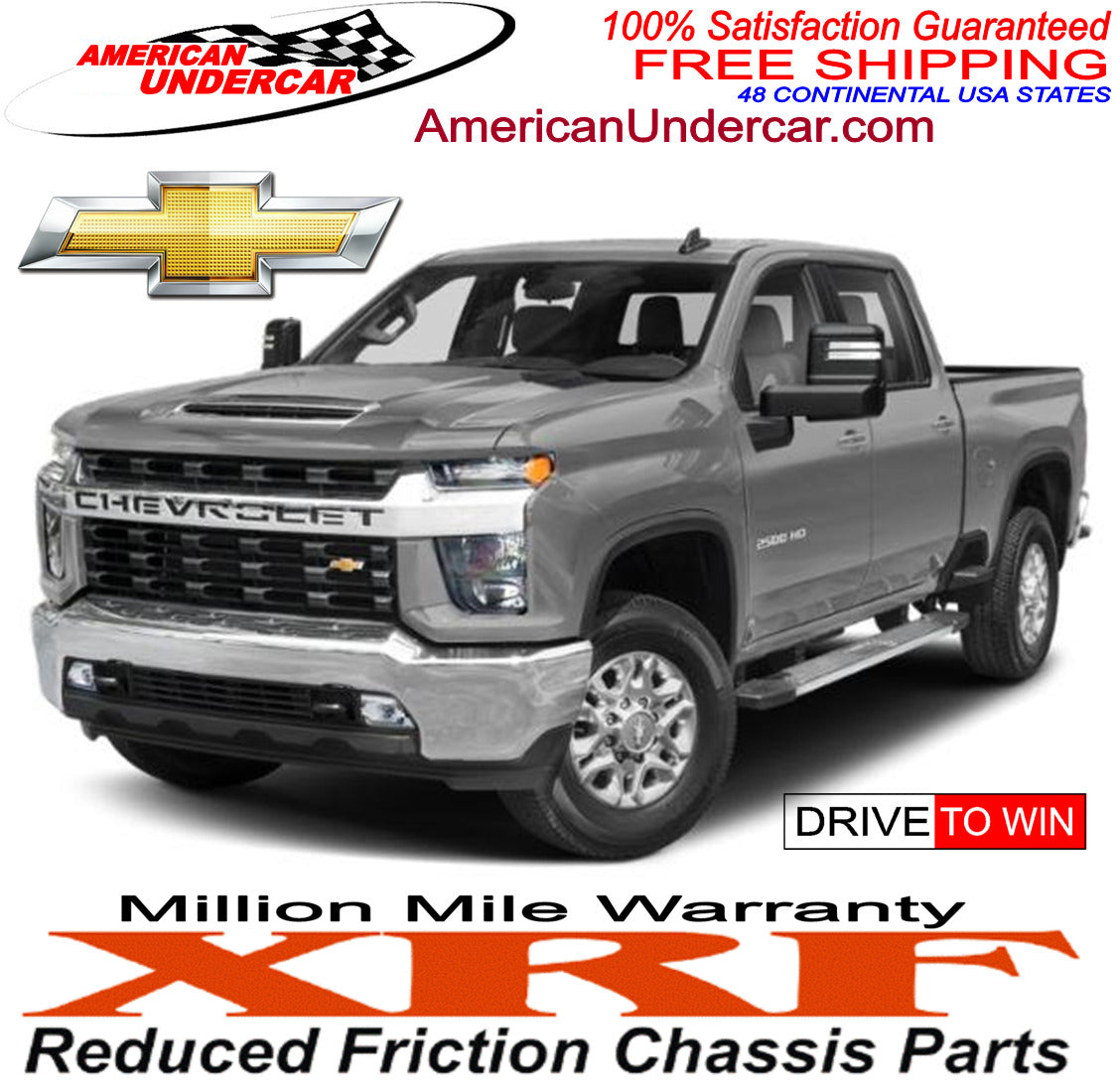 XRF Tie Rod Steering Kit | 2001-2007 Chevrolet GMC 2WD & 4x4