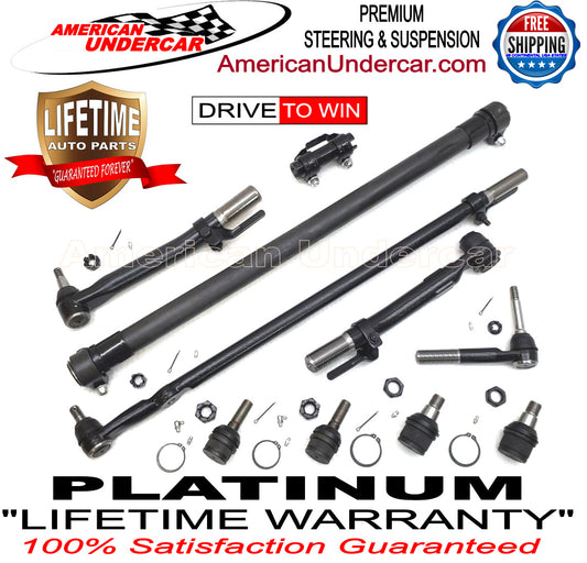 Lifetime Ball Joint Steering Suspension Kit | 2005-2010 Ford F550 Super Duty 2WD