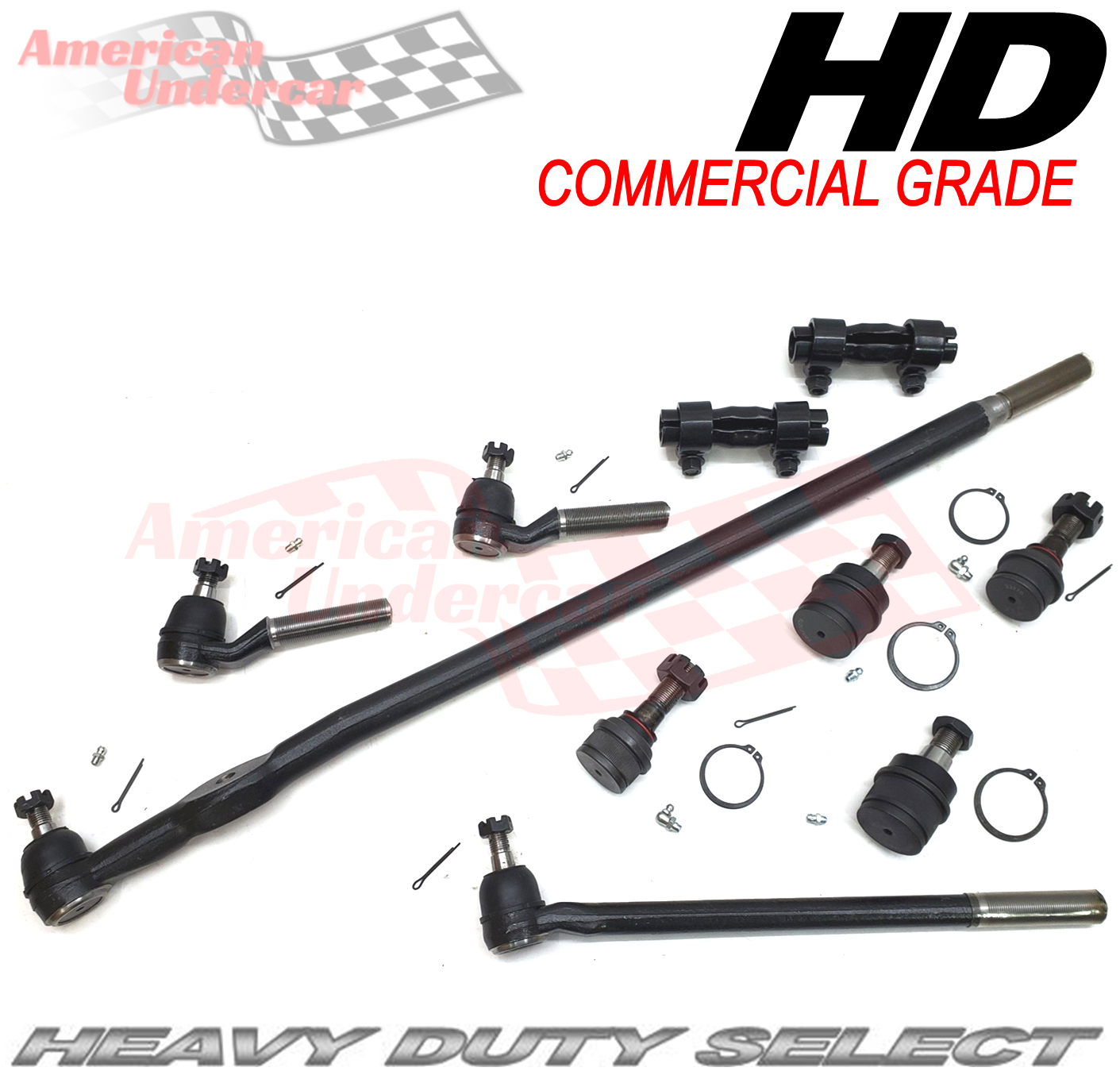 HD Steering and Suspension Kit | 1985-1994 Ford F250 4x4 with 4600lb Axle