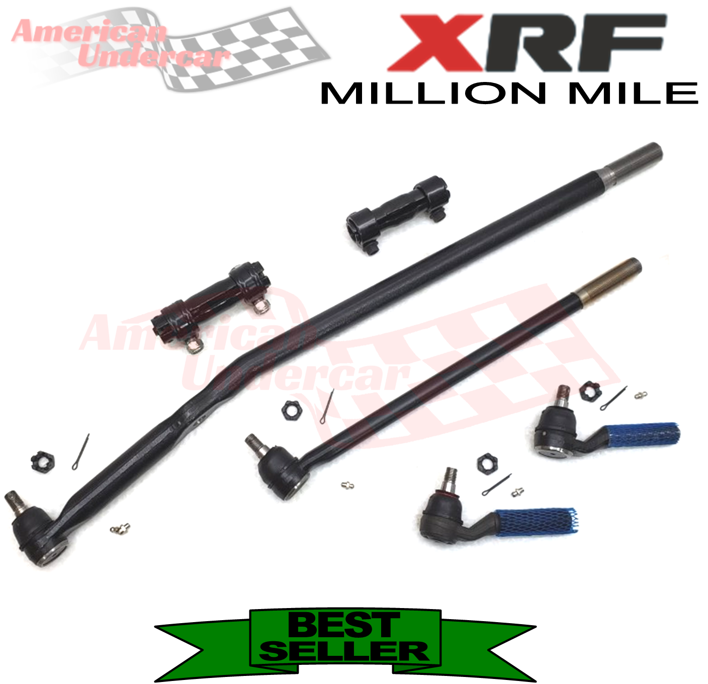 XRF Tie Rod Drag Link Steering Kit | 1997 Ford F250HD 4x4 (twin I-beam suspension)