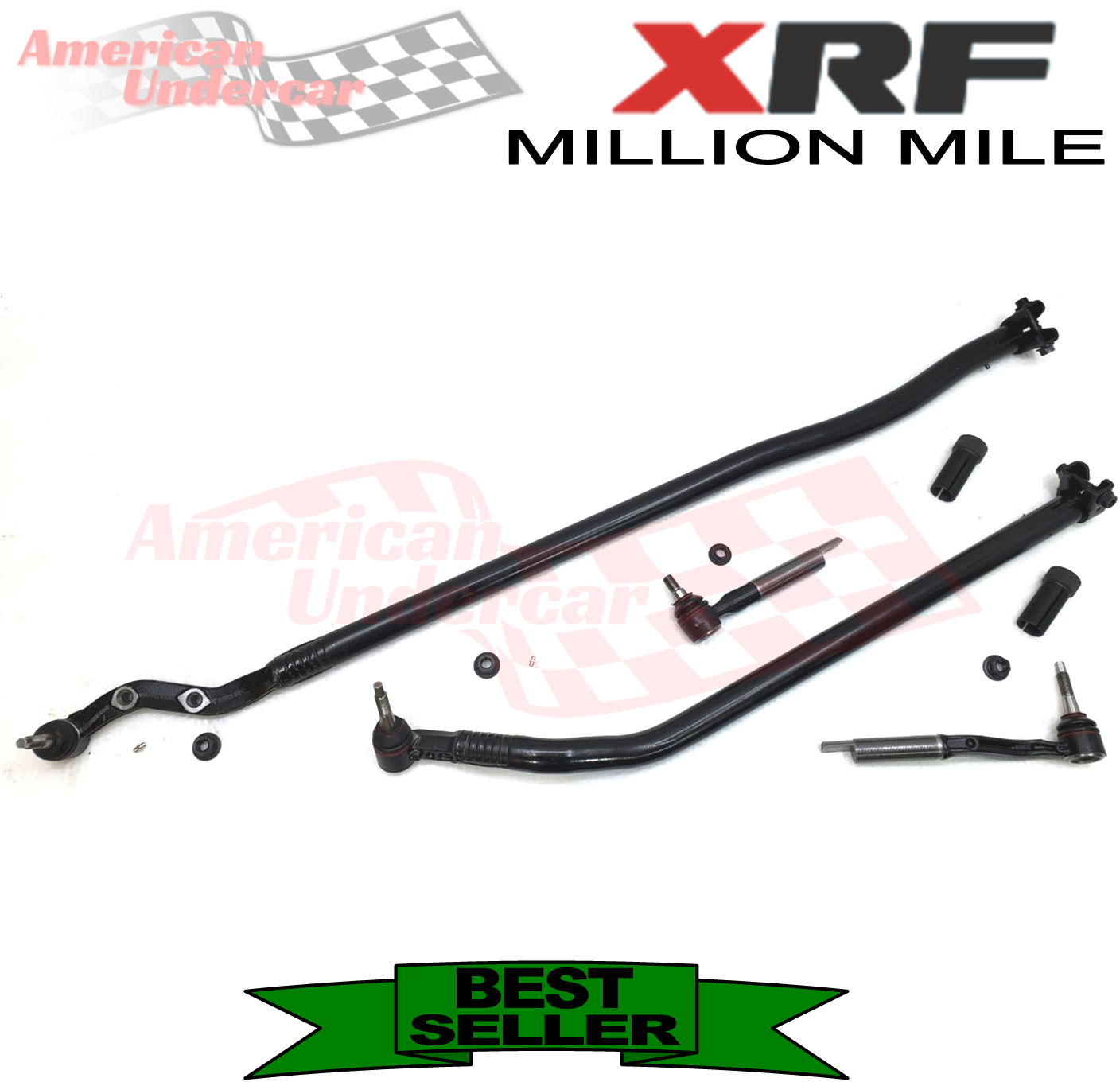 XRF Tie Rod Steering Kit | 2018-2025 Jeep Wrangler JL, Gladiator JT 4x4 DANA 30 axle