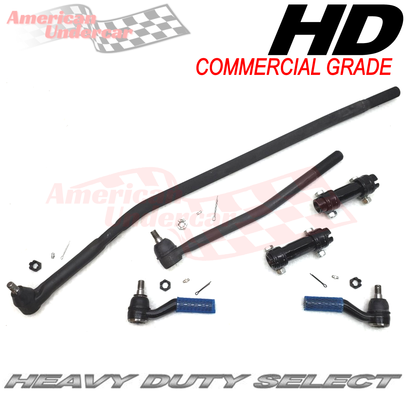 HD Ford E150 E250 Tie Rod Steering Kit 2007-2014 2WD