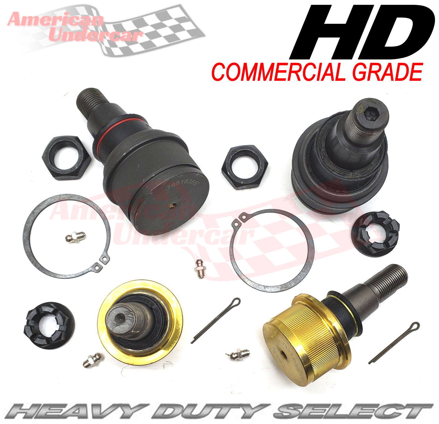 HD Ball Joint Suspension Kit | 2005-2022 Ford F550 Super Duty 4x4 & 2WD