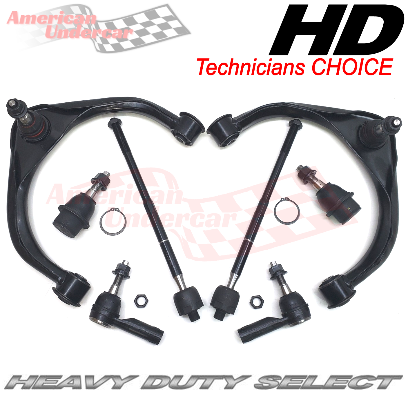 HD Control Arm Ball Joint Tie Rod Steering Kit | 2013-2018 Dodge Ram 1500 4x4