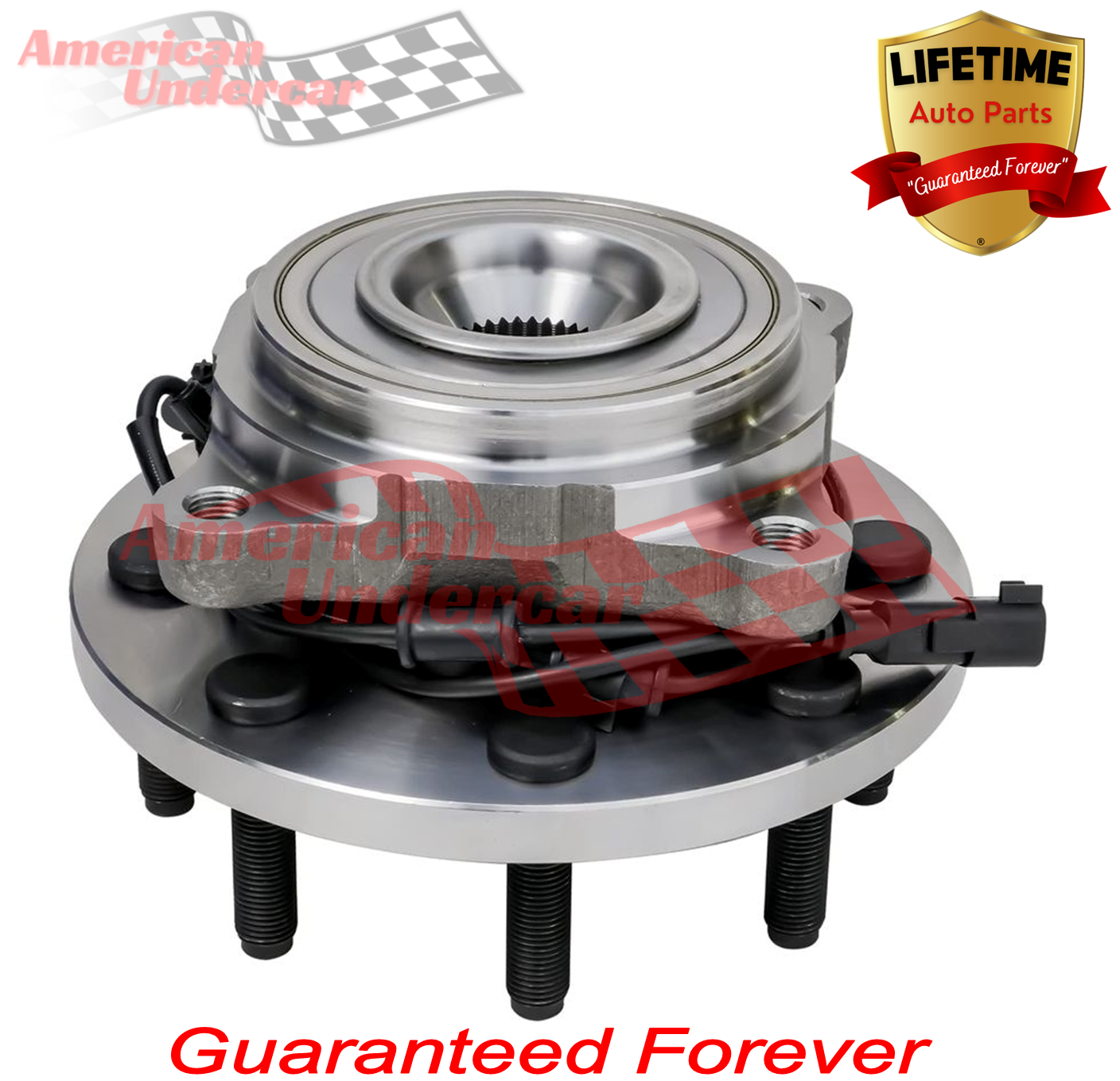 LIFETIME Wheel Bearing Hub Assembly Dodge Ram 1500 2500 3500 2006 - 2008 4x4 8 LUG