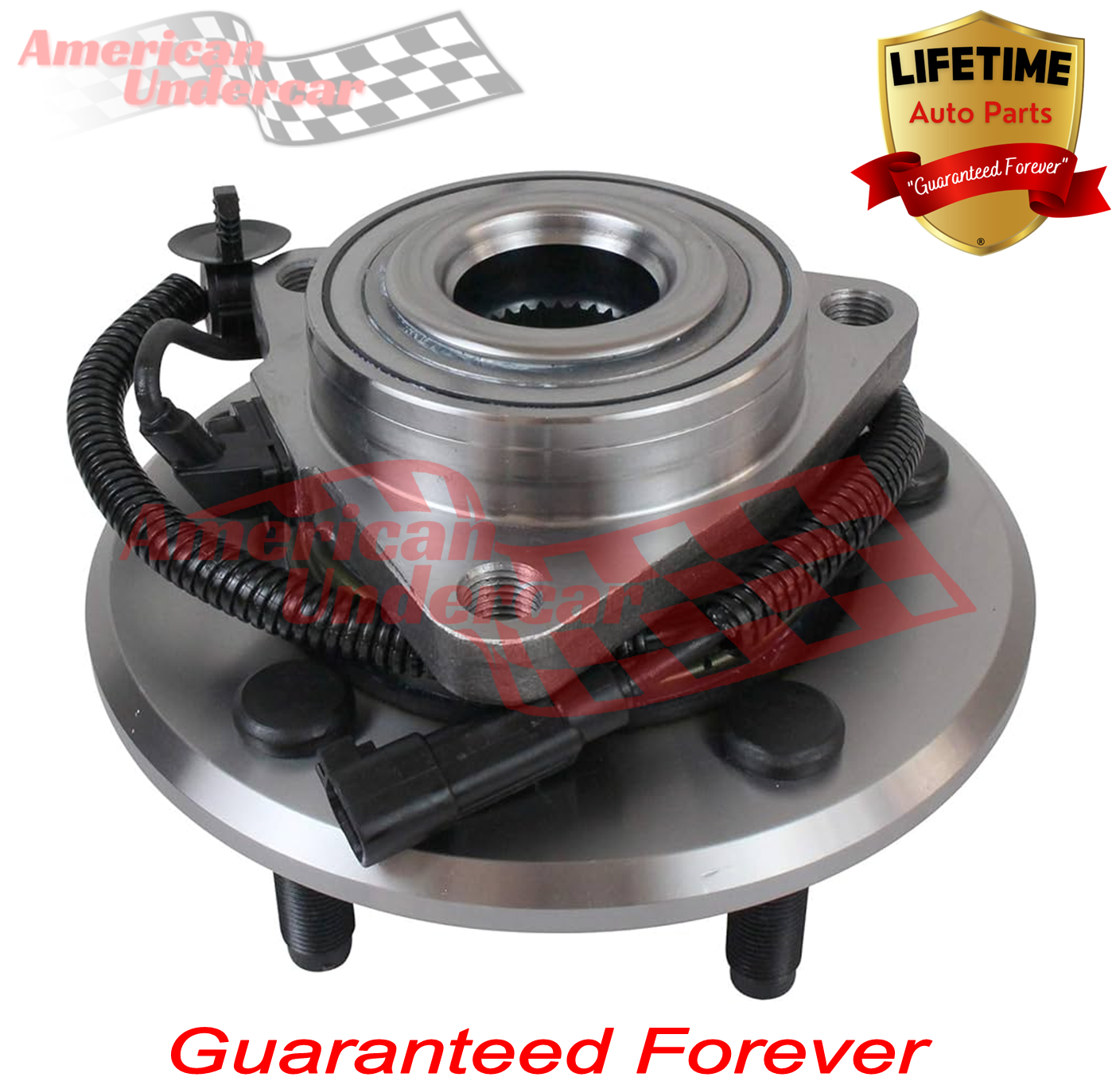 Lifetime Wheel Bearing Hub Assembly | 2006-2009 Dodge Ram 1500 5 Lug 4x4 & 2WD 4wl ABS