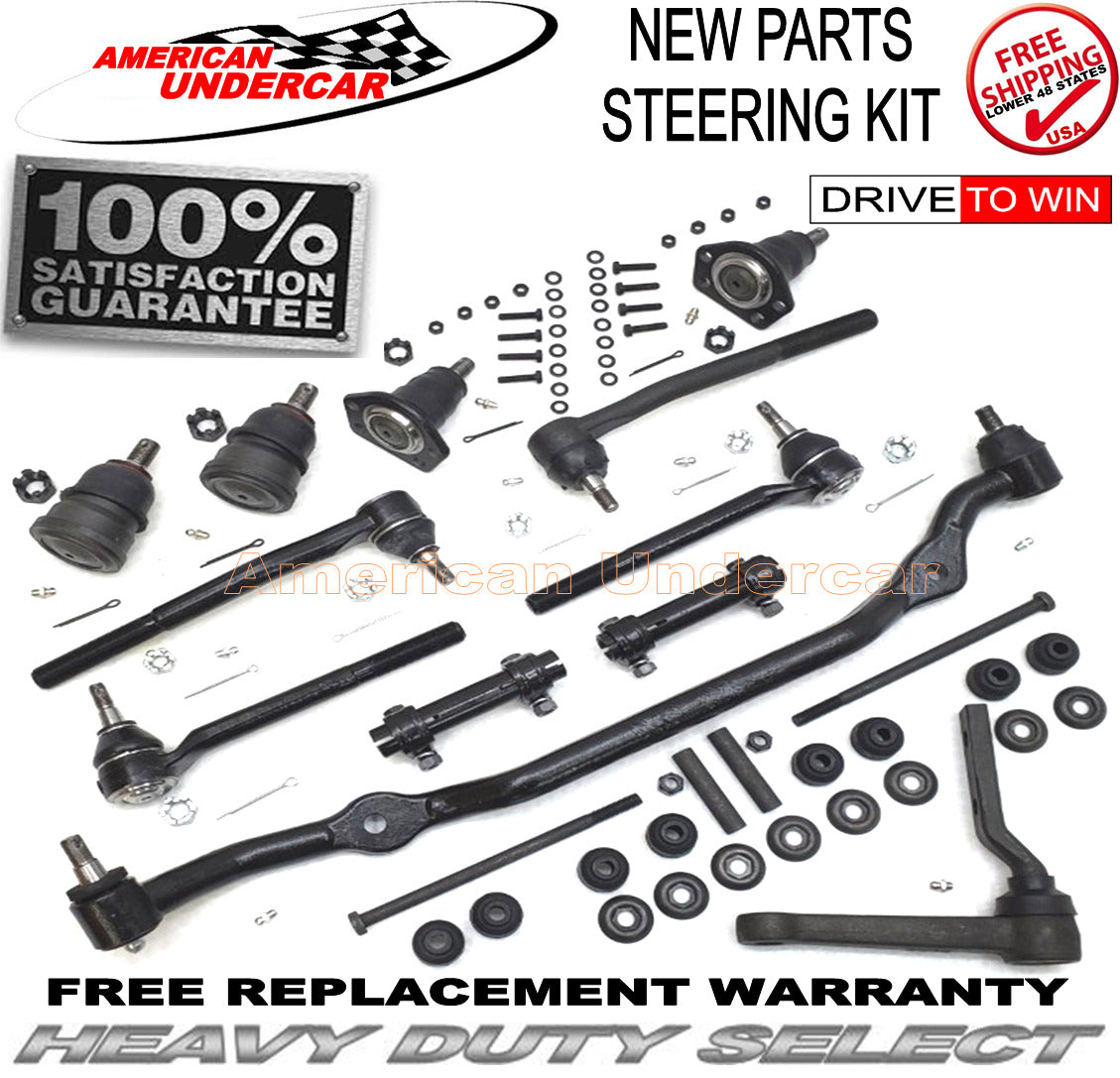 HD Ball Joint Tie Rod Idler Arm Center Link Kit | 1983-1995 Chevrolet S10 Blazer, S10 2WD