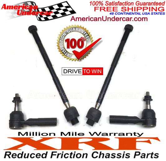 XRF Steering Kit Inner & Outer Tie Rod Ends | 2002-2005 Dodge Ram 1500 4x4