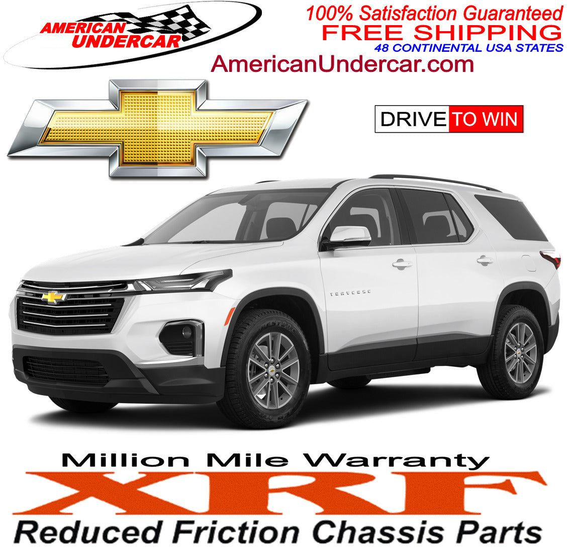 XRF Steering and Suspension Kit | 2018-2023 Chevrolet Traverse, Buick Enclave,