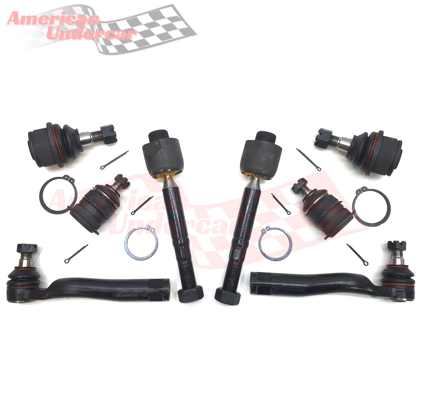 XRF Steering and Suspension Tie Rods Ball Joints Kit | 2007-2021 Toyota Tundra