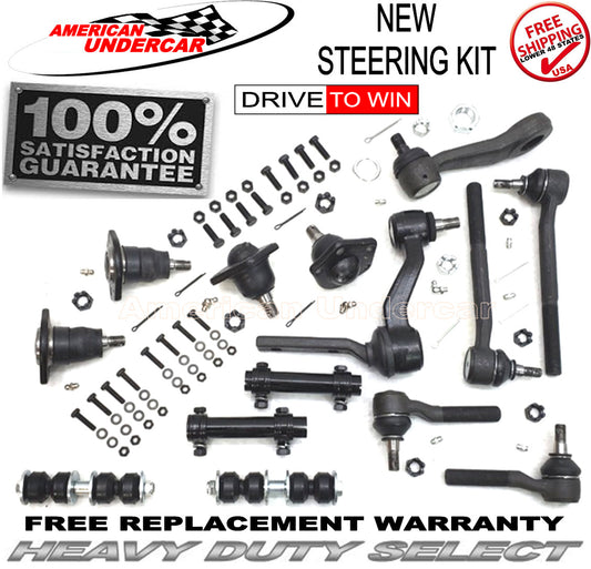 HD Ball Joint Tie Rod Idler Pitman Arm Kit | 1998 Chevrolet Blazer, S10 4x4