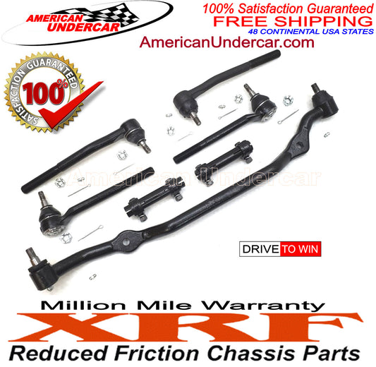XRF Tie Rod End Center Link Sleeves Steering Kit | 1971-1972 Buick, Chevrolet,GMC, Oldsmobile, Pontiac