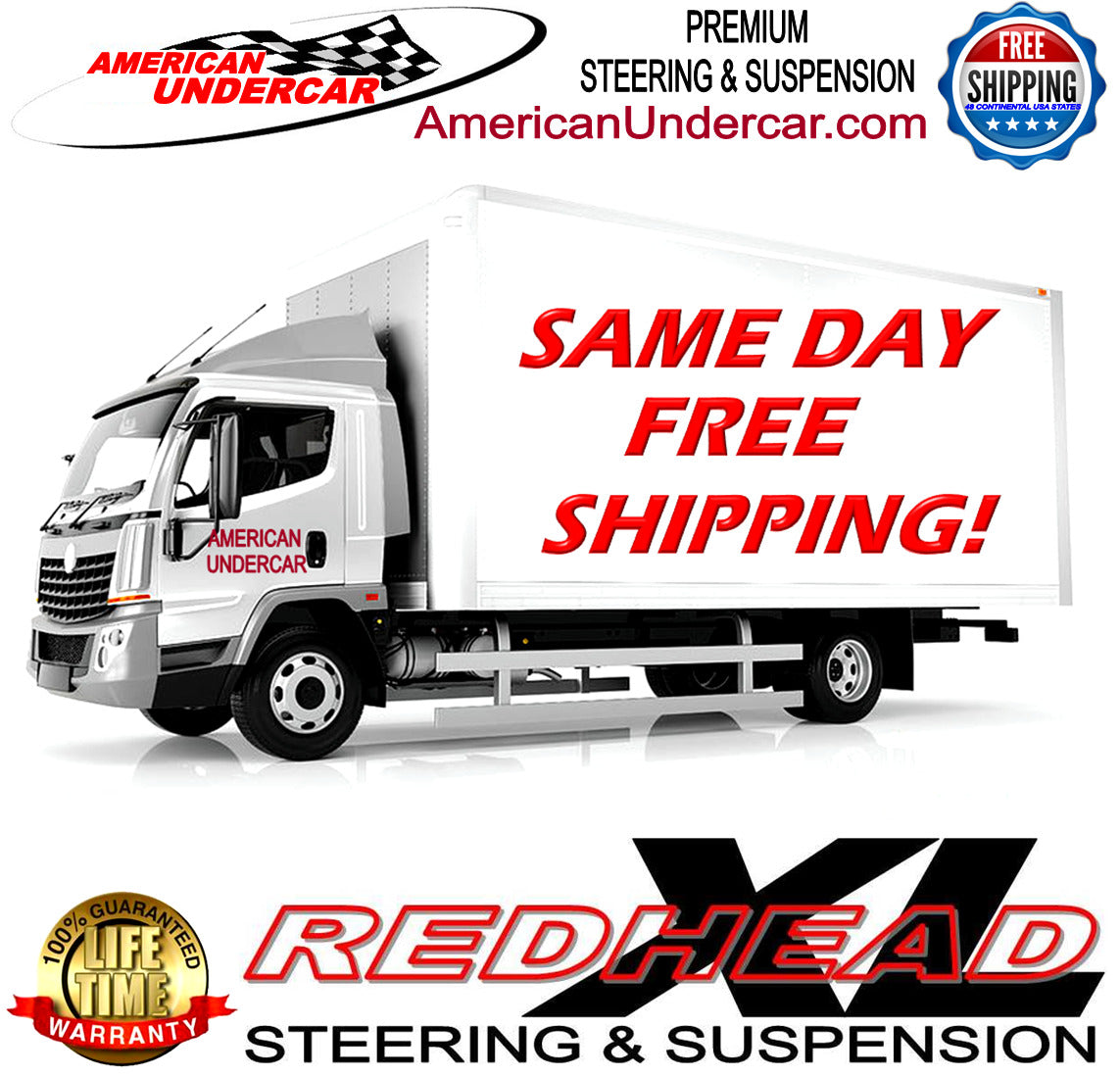 ReadHead XL Control Arms Ball Joints Bushings Kit | 2002-2012 Dodge Ram 1500