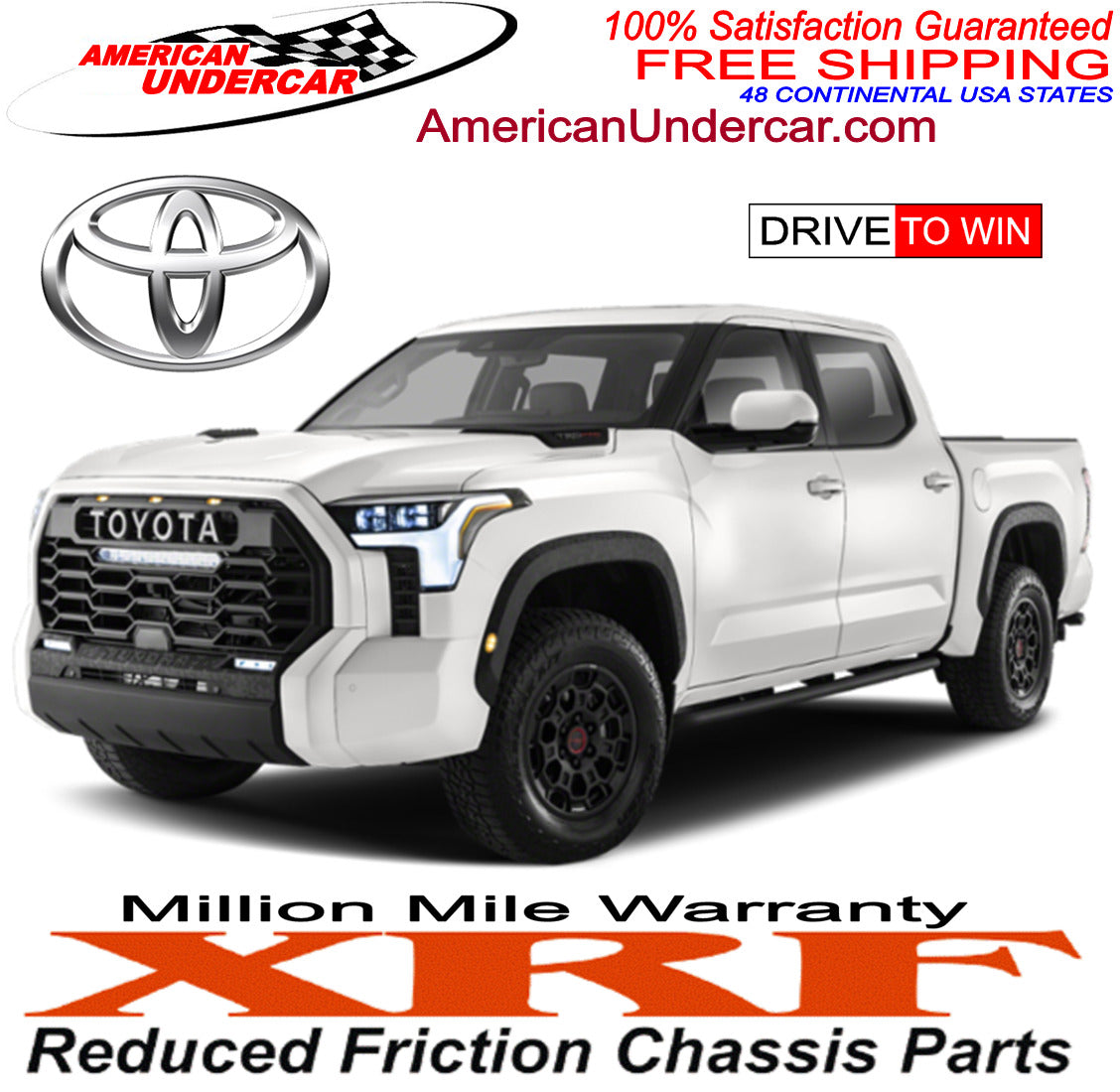 XRF Steering and Suspension Tie Rods Ball Joints Kit | 2007-2021 Toyota Tundra