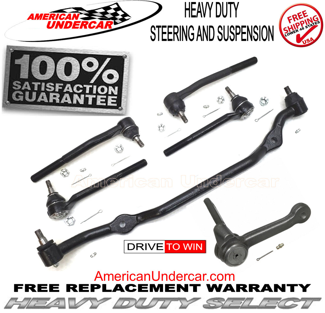 Tie Rod Idler Arm Center Link Steering Kit | 1973-1974 Buick, Chevrolet, Oldsmobile, Pontiac