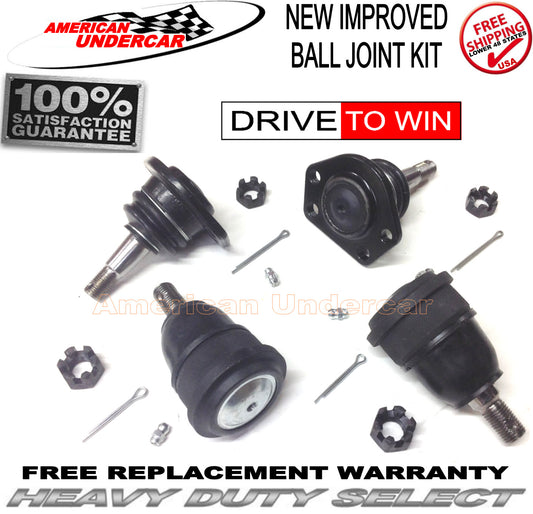 HD Ball Joint Kit Upper & Lower Suspension Kit | 1971-1972 Buick, Chevrolet, GMC, Oldsmobile, Pontiac