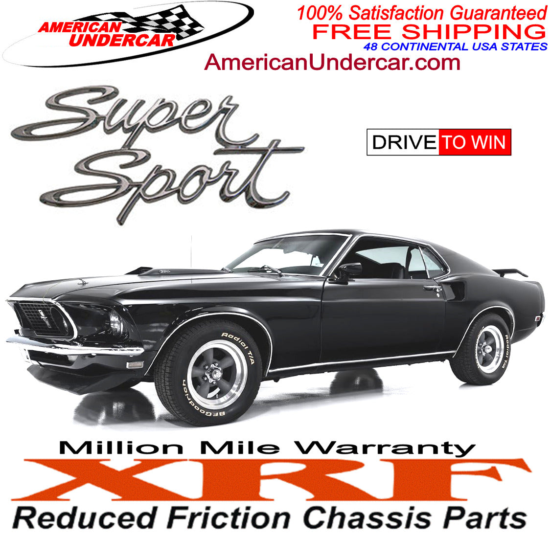 XRF Tie Rod Idler Arm Link Sleeve Steering Kit | 1968-1974 Chevrolet, Buick, Oldsmobile, Pontiac