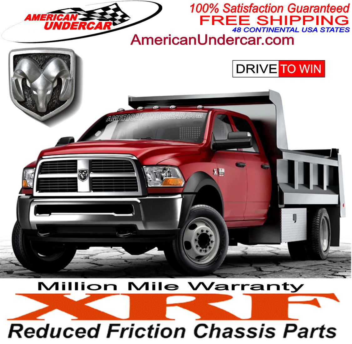 XRF Ball Joint Suspension Kit | 2008-2012 Dodge Ram 4500 5500 2WD & 4x4