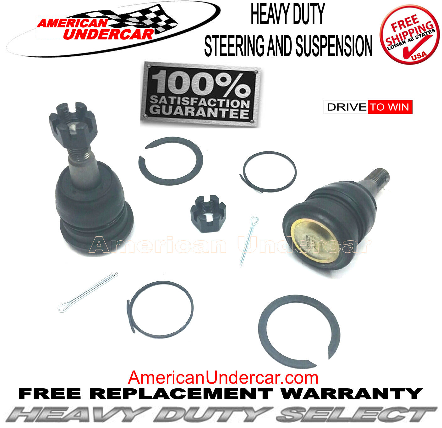 HD Ball Joints Suspension Kit | 1995-2007 Toyota Tundra Sequoia Tacoma