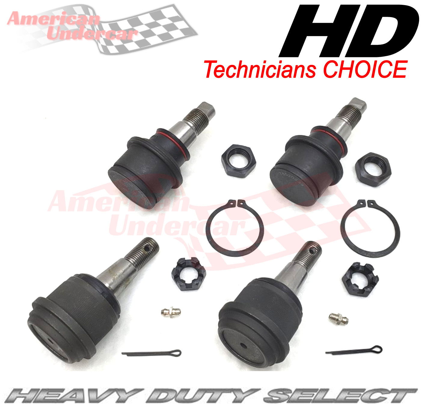 HD Suspension Ball Joint Kit | 2000-2002 Dodge Ram 2500 3500 4x4