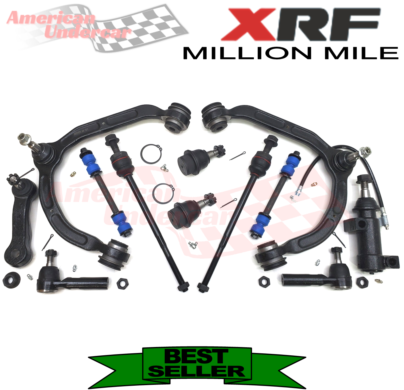XRF Control Arm Steering and Suspension Kit for 2006-2022 Chevrolet Express, GMC Savanna