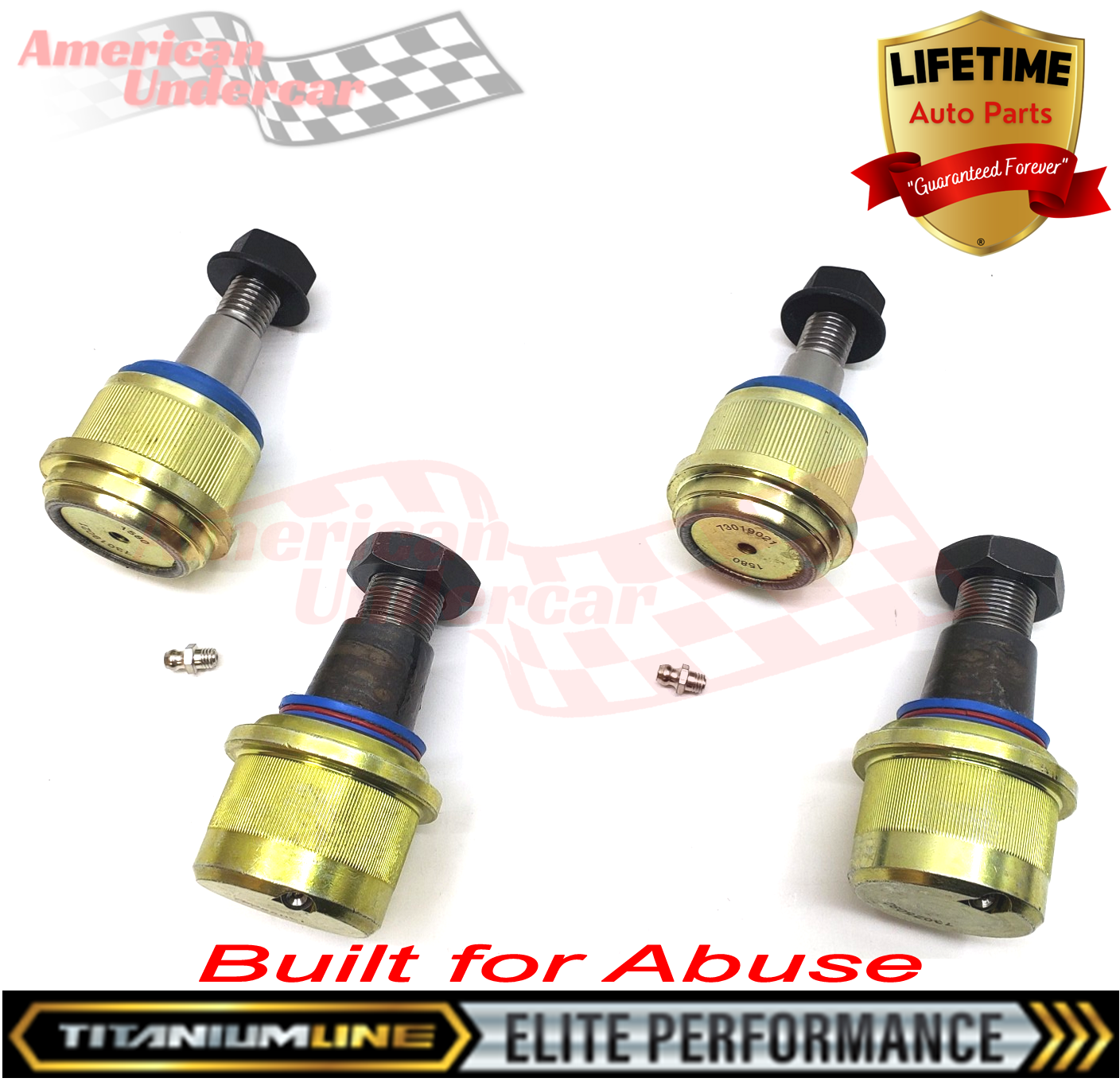 Lifetime Titanium Line Suspension Ball Joint Kit | 2013 Dodge Ram 3500 4x4