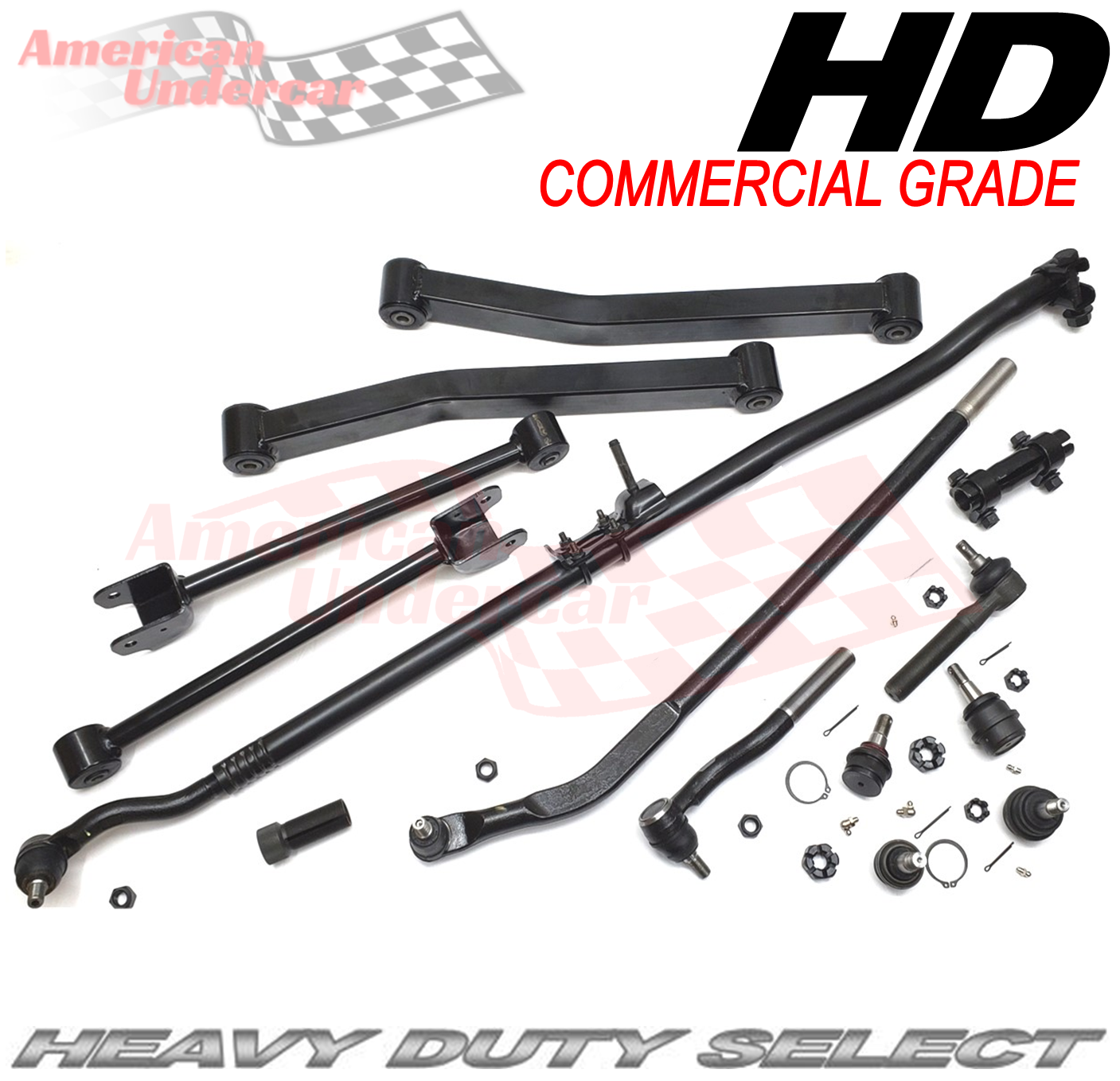 HD Steering and Suspension Kit | 2007-2017 Jeep Wrangler 4x4