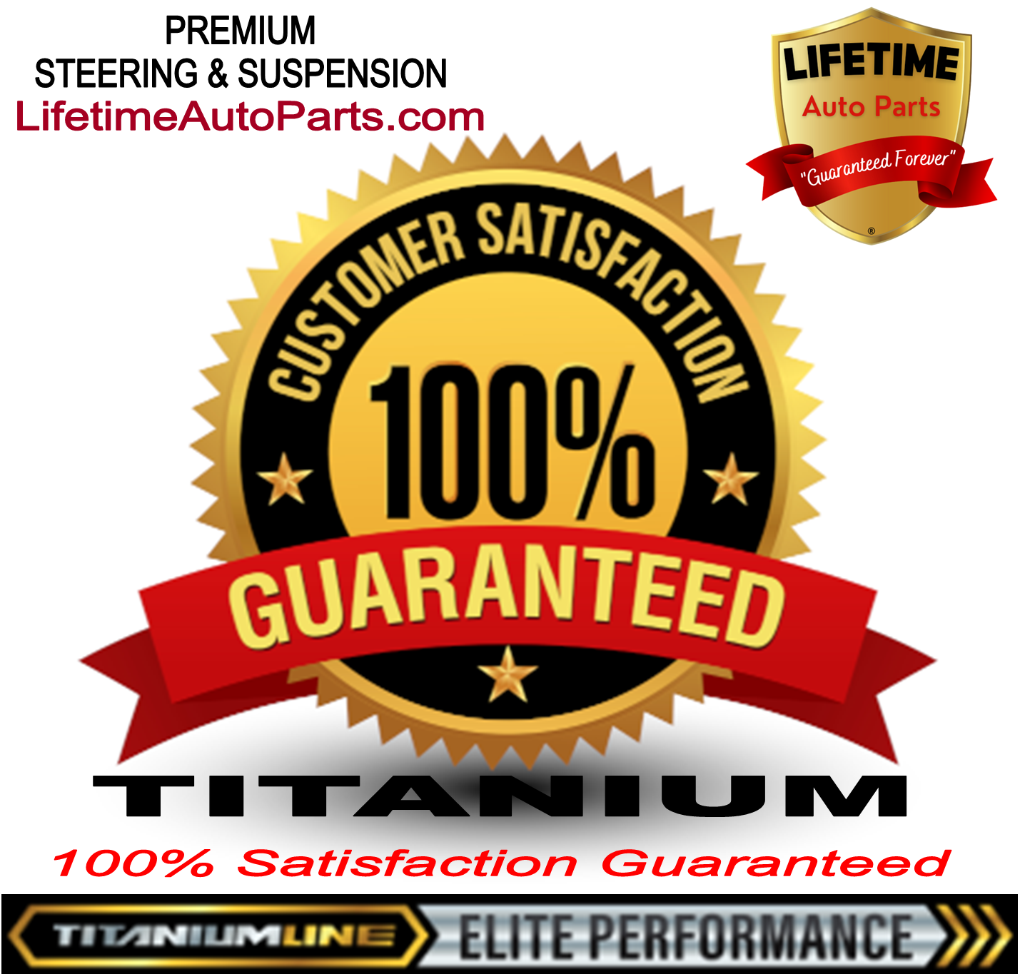 Lifetime Titanium Line Suspension Ball Joint Kit | 2013 Dodge Ram 3500 4x4