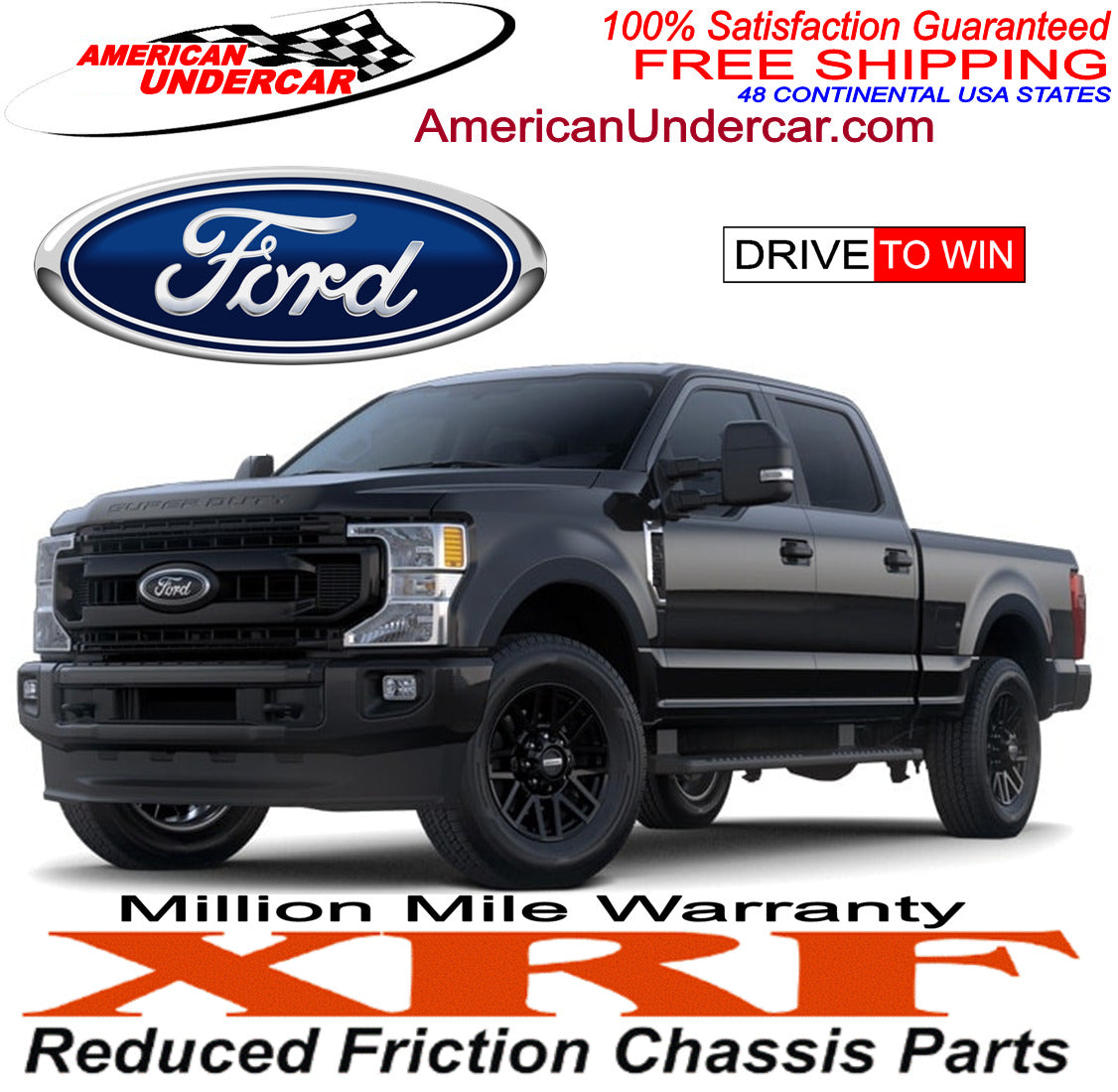 XRF Lower Ball Joints Upper Control Arms Steering Kit | 2015-2020 Ford F150 2WD & 4x4