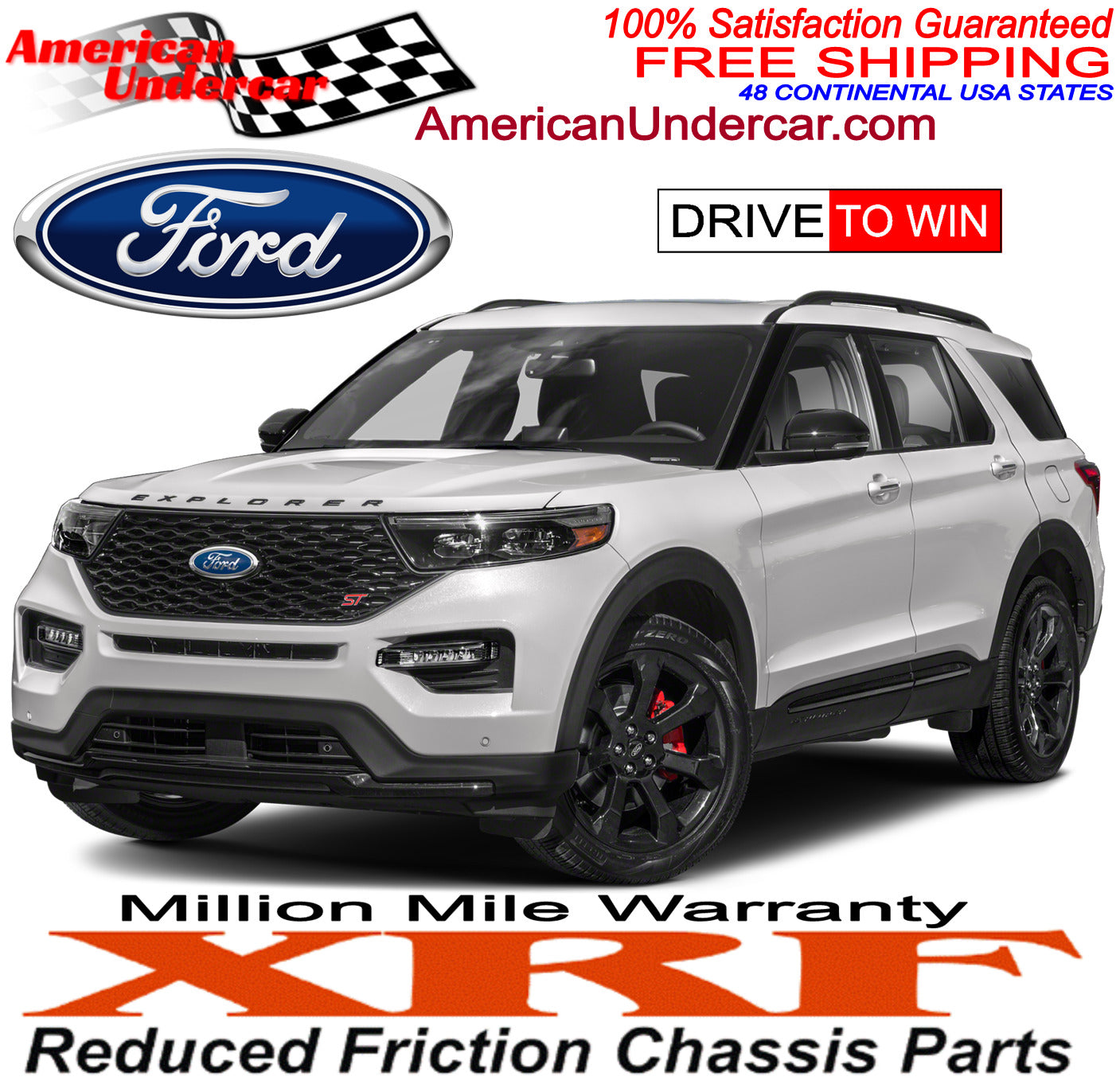 XRF Tie Rod Steering and Suspension Kit | 2006-2010 Ford Explorer 2WD