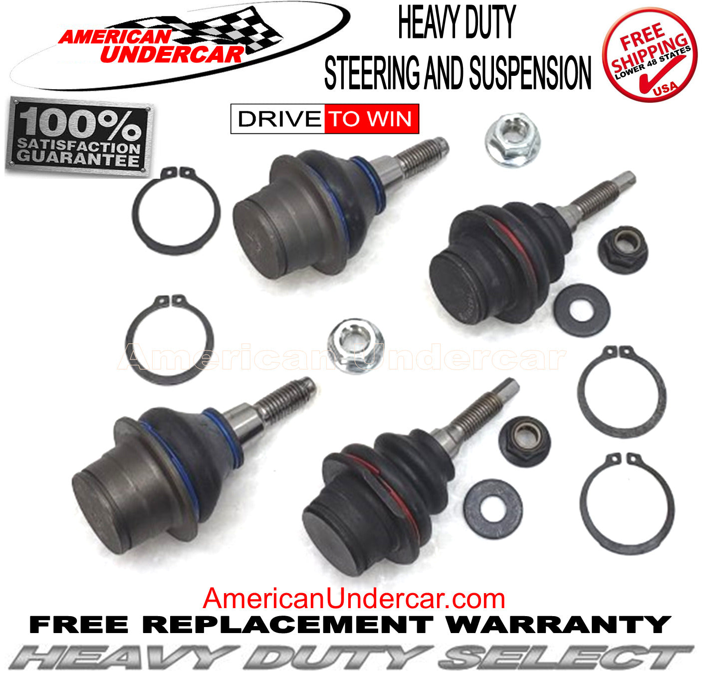 HD Ball Joint Suspension Kit for | 2015-2020 Ford F150 2WD & 4x4