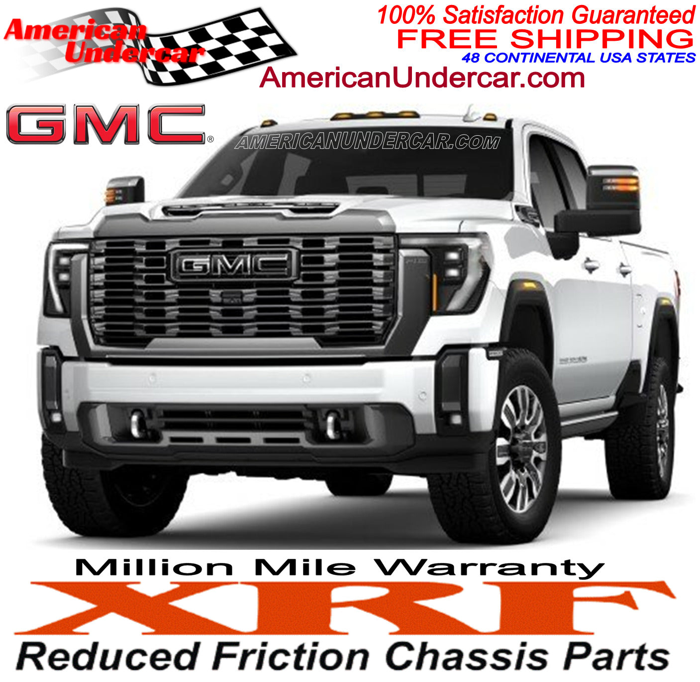 XRF Steering and Suspension Kit | 2020-2021 GMC Sierra 3500HD 2WD
