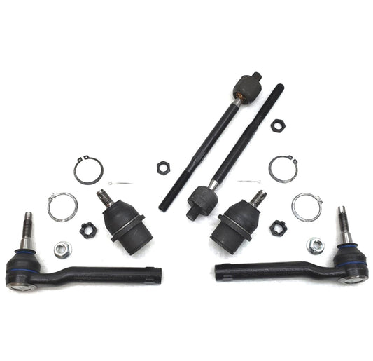 XRF Lower Ball Joints Inner Outer Tie Rod Steering Kit | 2009-2014 Ford F150 2WD & 4x4