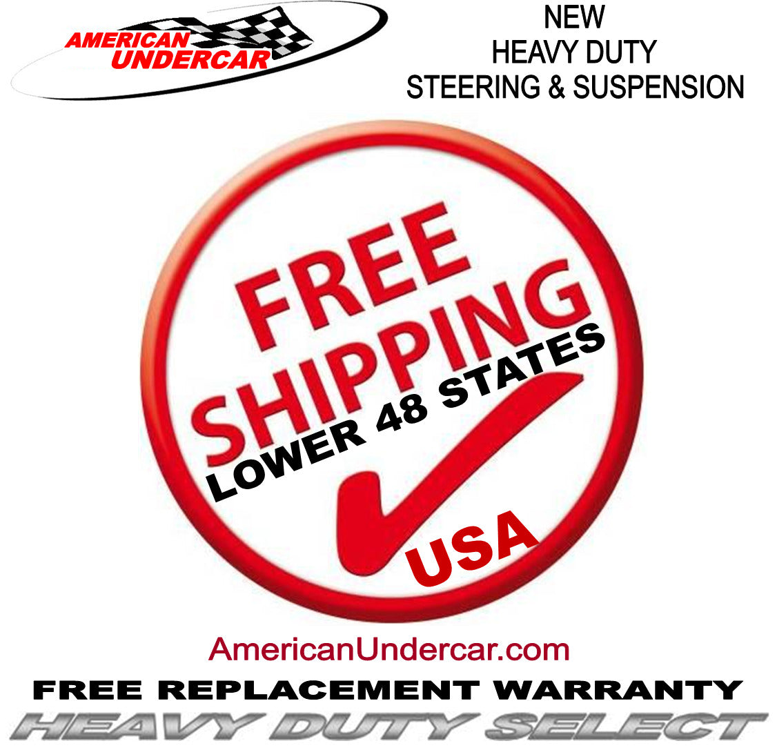 HD Drag Link Tie Rod Steering Suspension Kit | 2008-2019 Ford E350 SRW