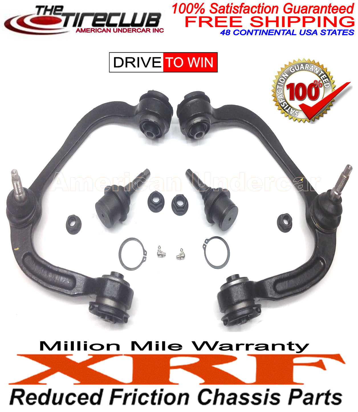 XRF Ball Joints Upper Control Arm Suspension Kit | 2007-2017 Ford Expedition 4x4