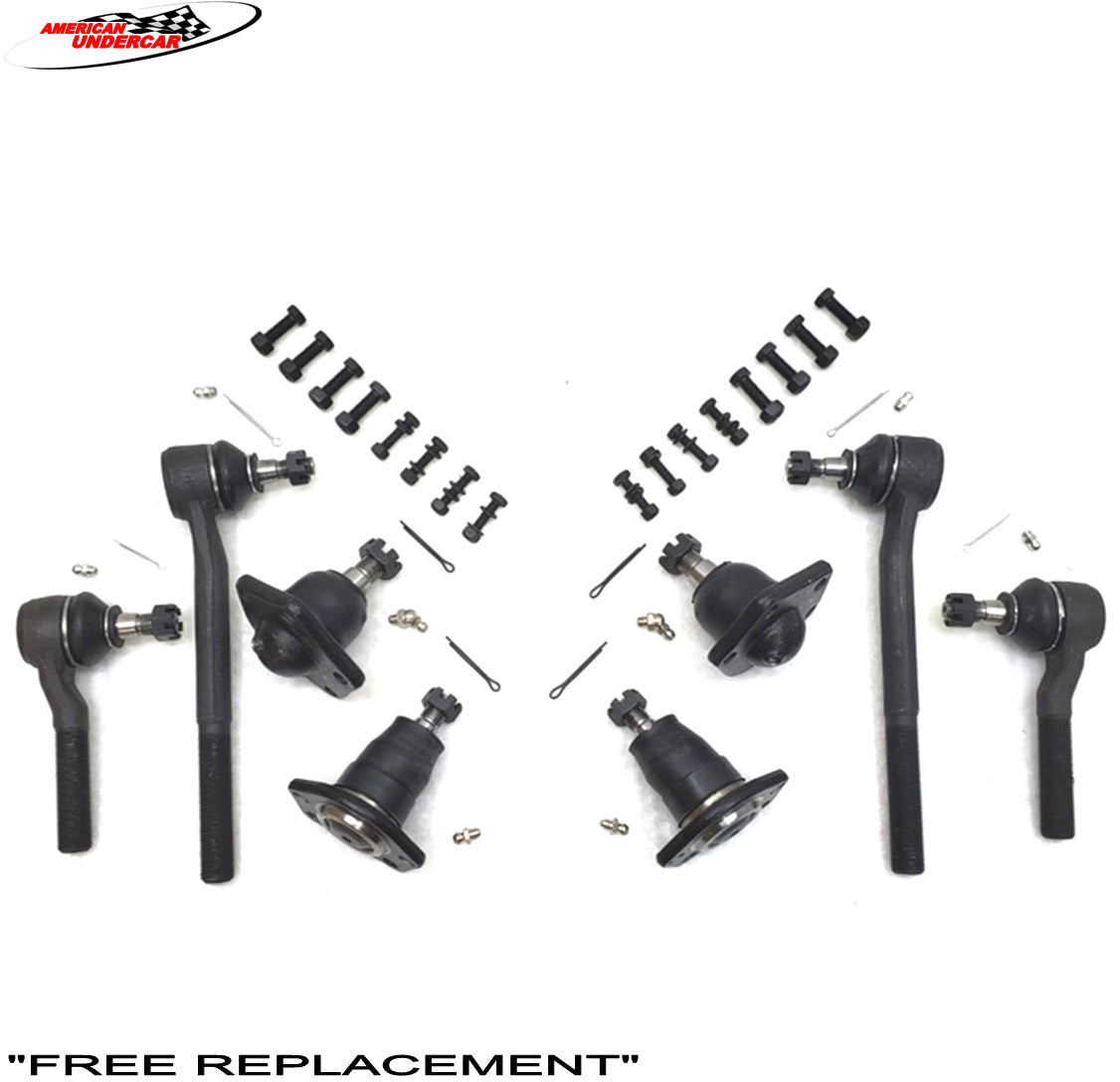 HD Ball Joint Tie Rod Steering Kit | 1999-2005 GMC Jimmy, Isuzu Hombre 4x4